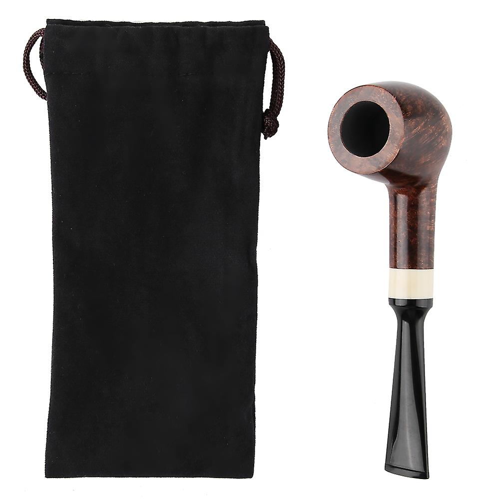 9mm Carbon Core Filter Briar Wood Pipe Handle Pipe with Top Grade Quality for Man and Adult