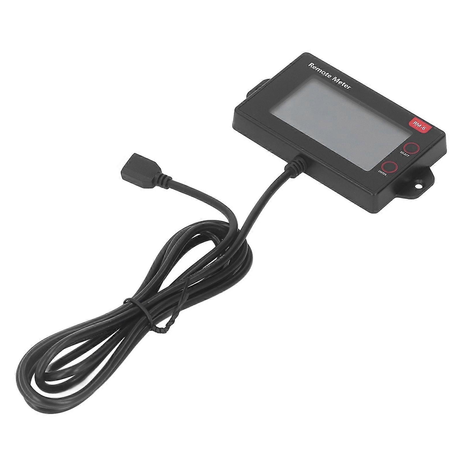 Solar Controller LCD Display Clear IP32 Solar Charge Controller HD Screen Replacement for MC2420N10