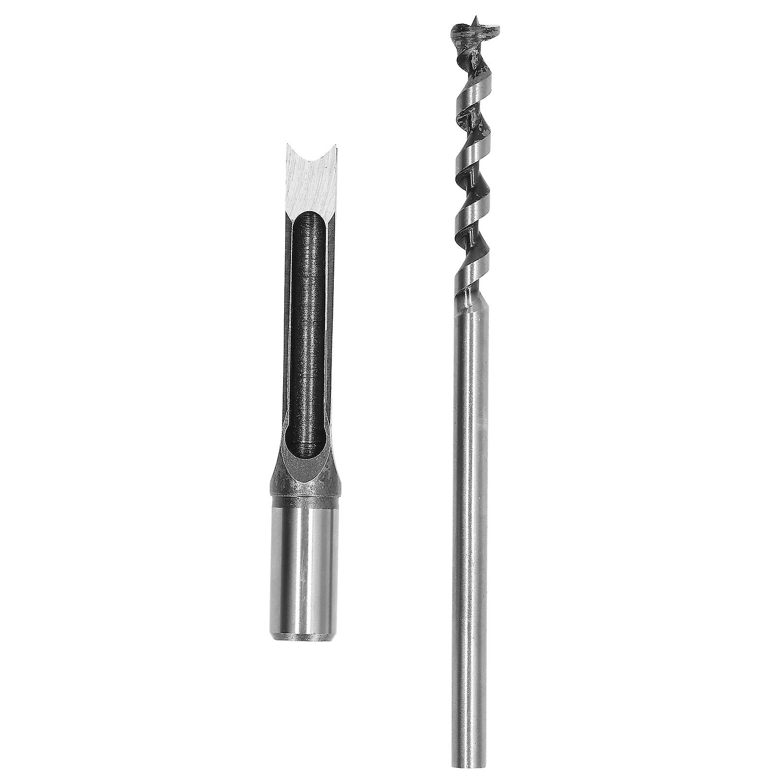 Square Hole Mortiser Drill Bit Alloy Steel Adjustable Mortising Chisel Woodworking Power Tool14mm