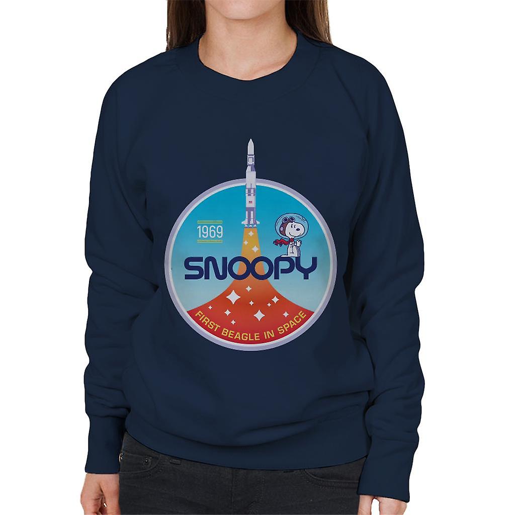 Peanuts Snoopy Rocket Take Off Women's Sweatshirt