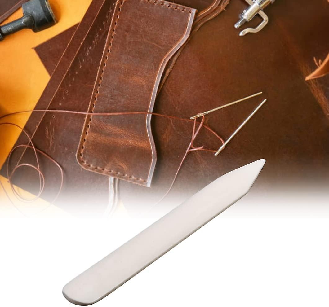 Natural Buffalo Bone File Folder Bone Tool and Bone Fold Carpet Scraper 6" for Scrapbooking Leather Tools