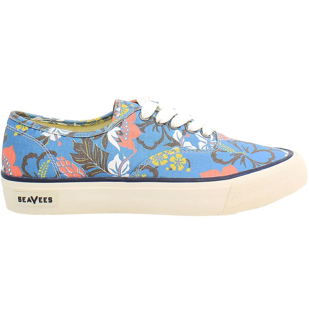 Seavees Legend Beachcomber Lace-Up Blue Canvas Mens Shoes LEGEND_BEACHCOMBER_AM_BLUE