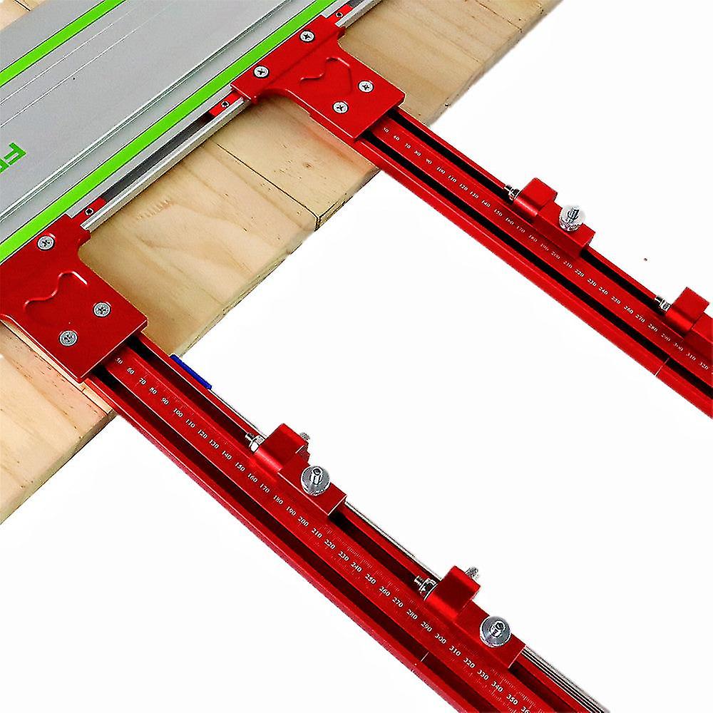 Rail Guide System Aluminium Alloy Circular Saw Track Set Fixed Guide Rail Bracket For Track Saw Track Reable