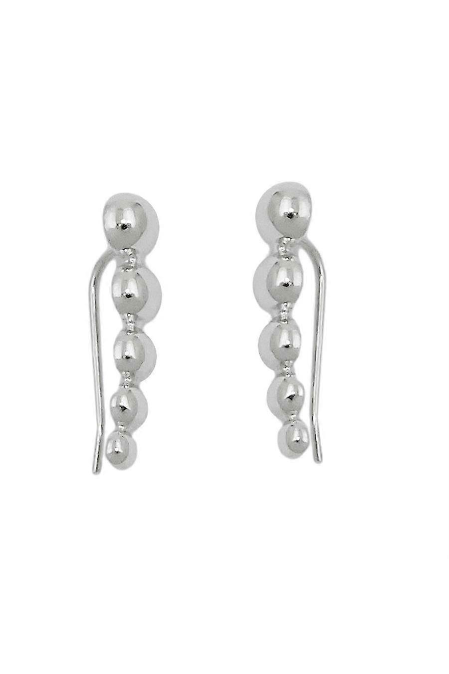 Ear Cuffs Earrings Balls Silver 925 - Gl93653