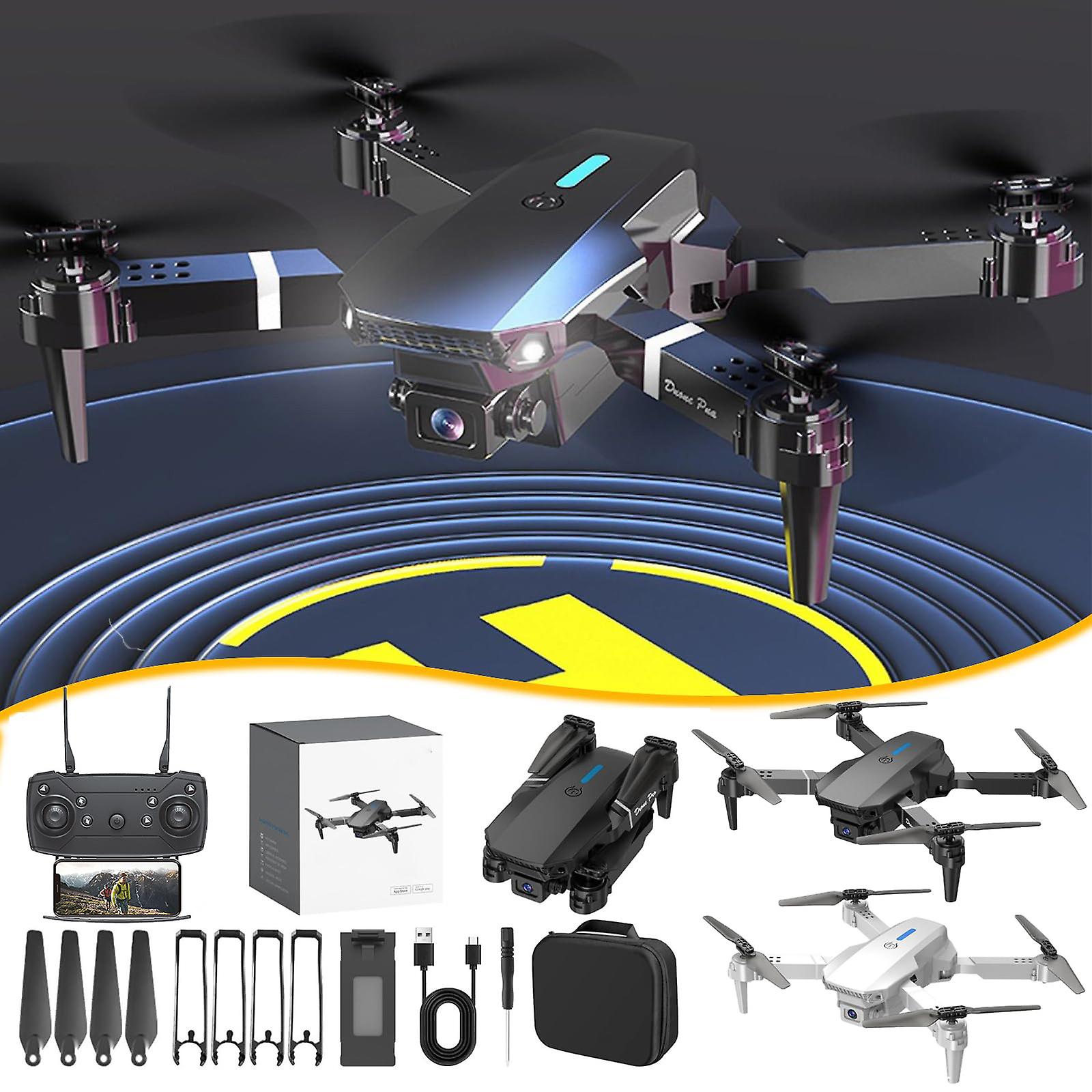 RC Drones With Camera,1080P HD WiFi FPV Aerial Photography Drone,Foldable Mini Drone Rc Quadcopter