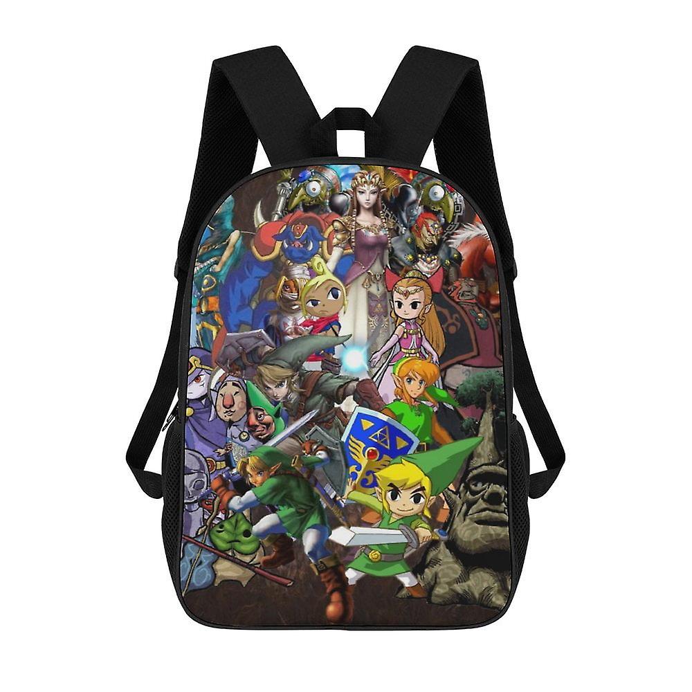 The Legend of Zelda Link's Awakening Shoulder Backpack School Bag