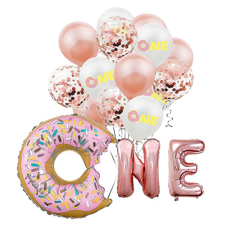 19pcs Birthday Balloons