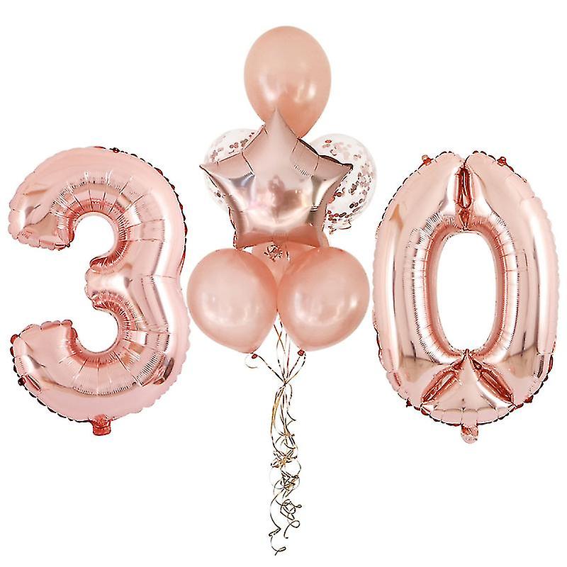 1set 30st Years Old Balloons