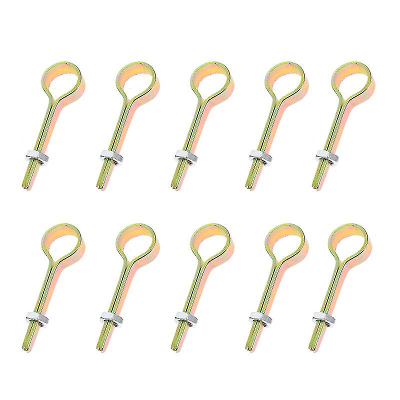 10pcs Iron Awl Handle