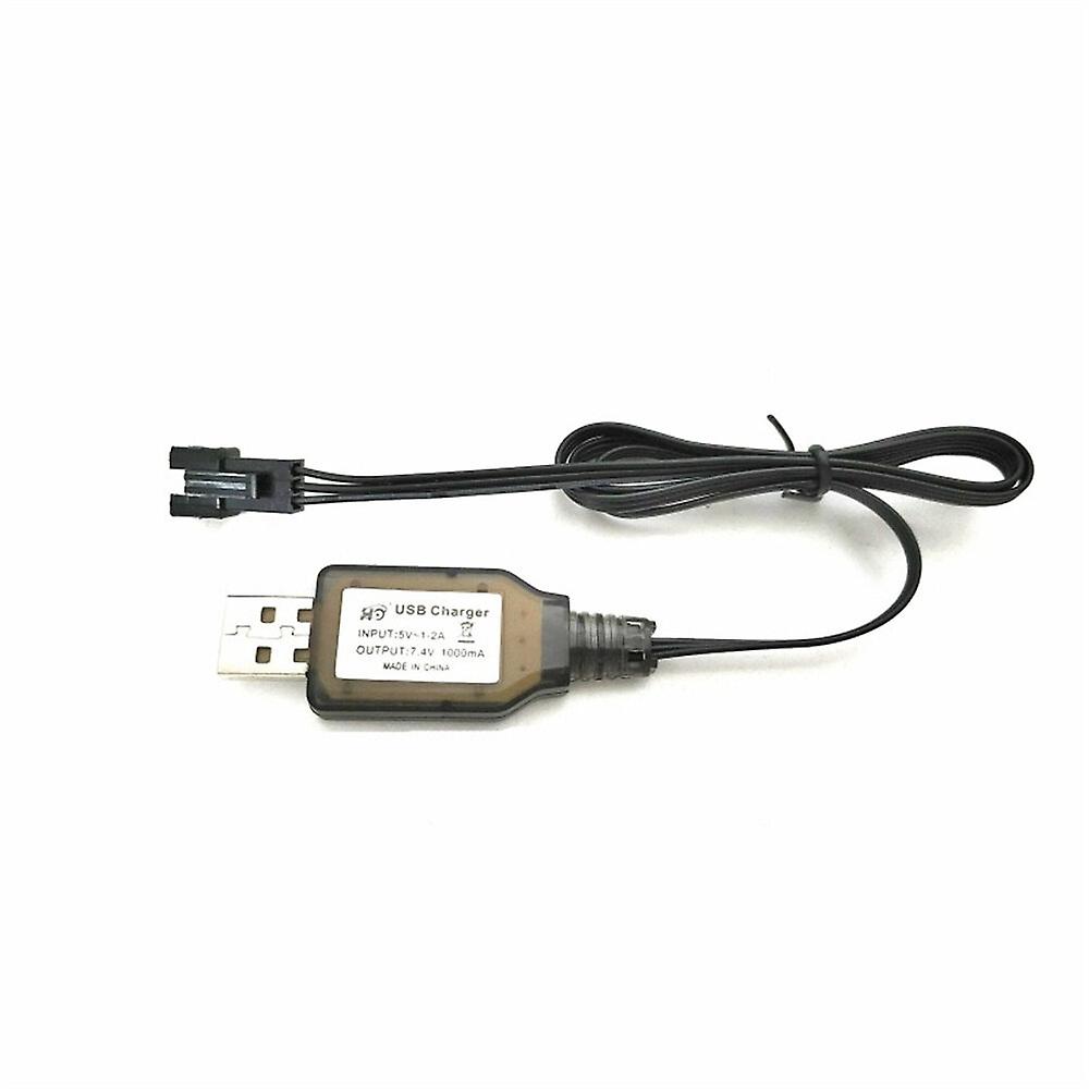 SG PINECONE FORSET 1612 WPL WP14 1/16 RC Car Parts USB Charger Charging Cable 7.4V 1612-055 Vehicles