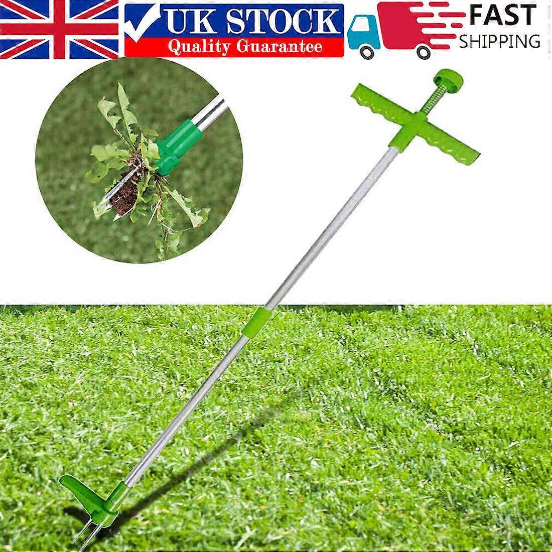 Weed Puller Weeder Twister Twist Pull Claw Garden Lawn Root Killer Remover Tool