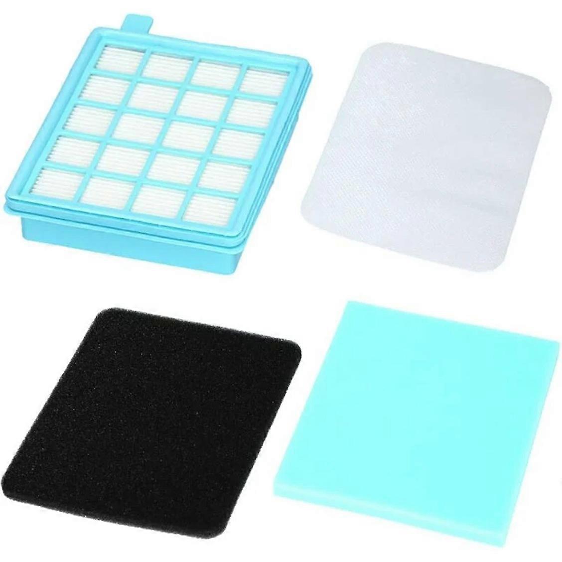 4 sets of vacuum compatible filters from Philips Power Pro Active/Compact
