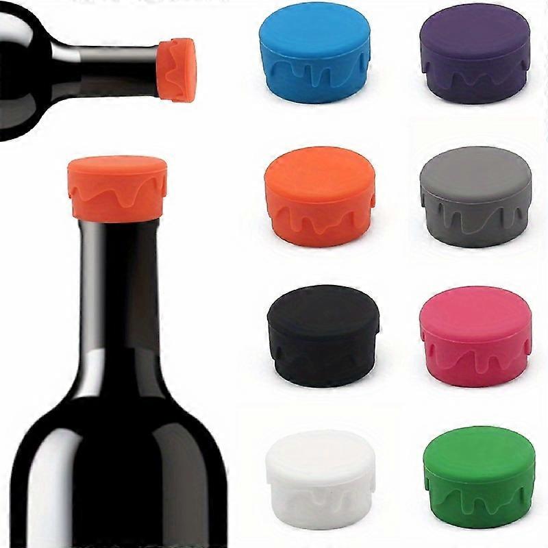 8 stuks wijnflesstoppers, herbruikbare siliconen wijnflesstoppers, siliconen wijnflesstoppers