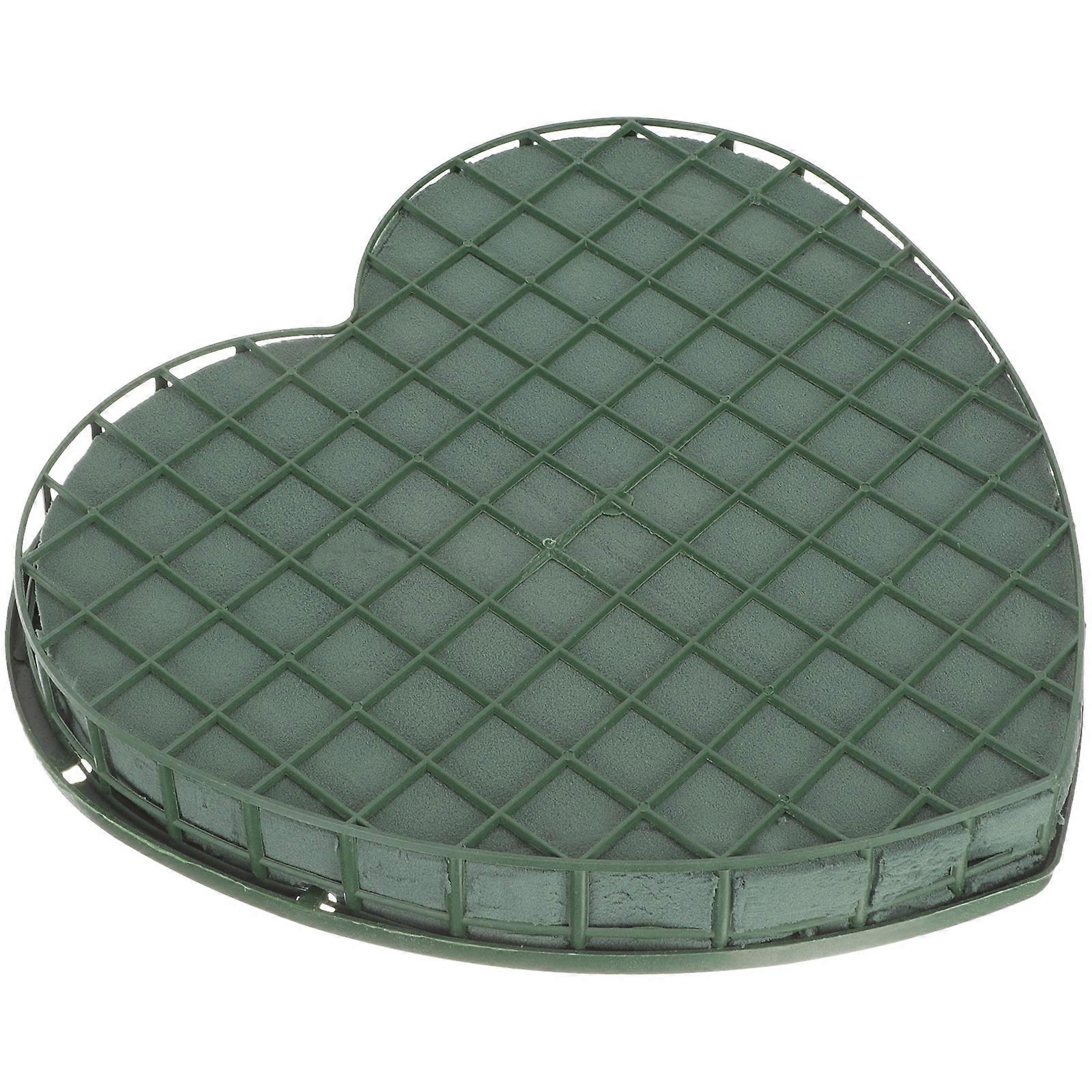 Floral Block Heart Shape Florist Sponge Floral Brick Flower Mud for Wedding Floral Arranging Supplies