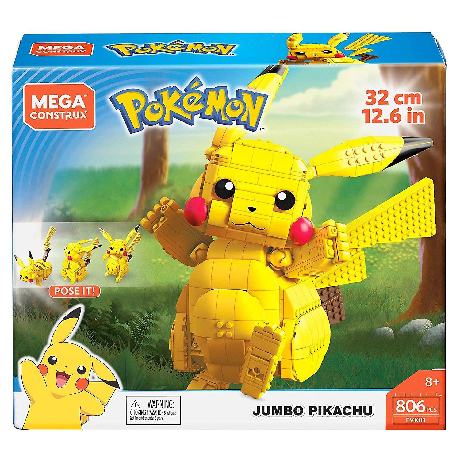 Mega Construx Pokemon Jumbo Pikachu