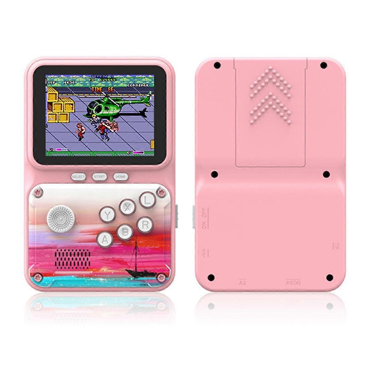 Handheld Video Game Console 2.8 Inch 500 Games Retro Arcade Support AV Connection for Children'S Gi