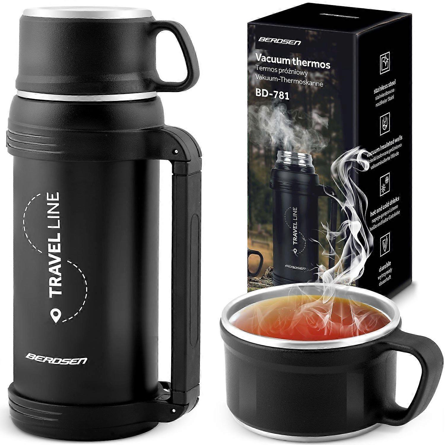 Vacuum Thermos 1500 ml BD-781 Black