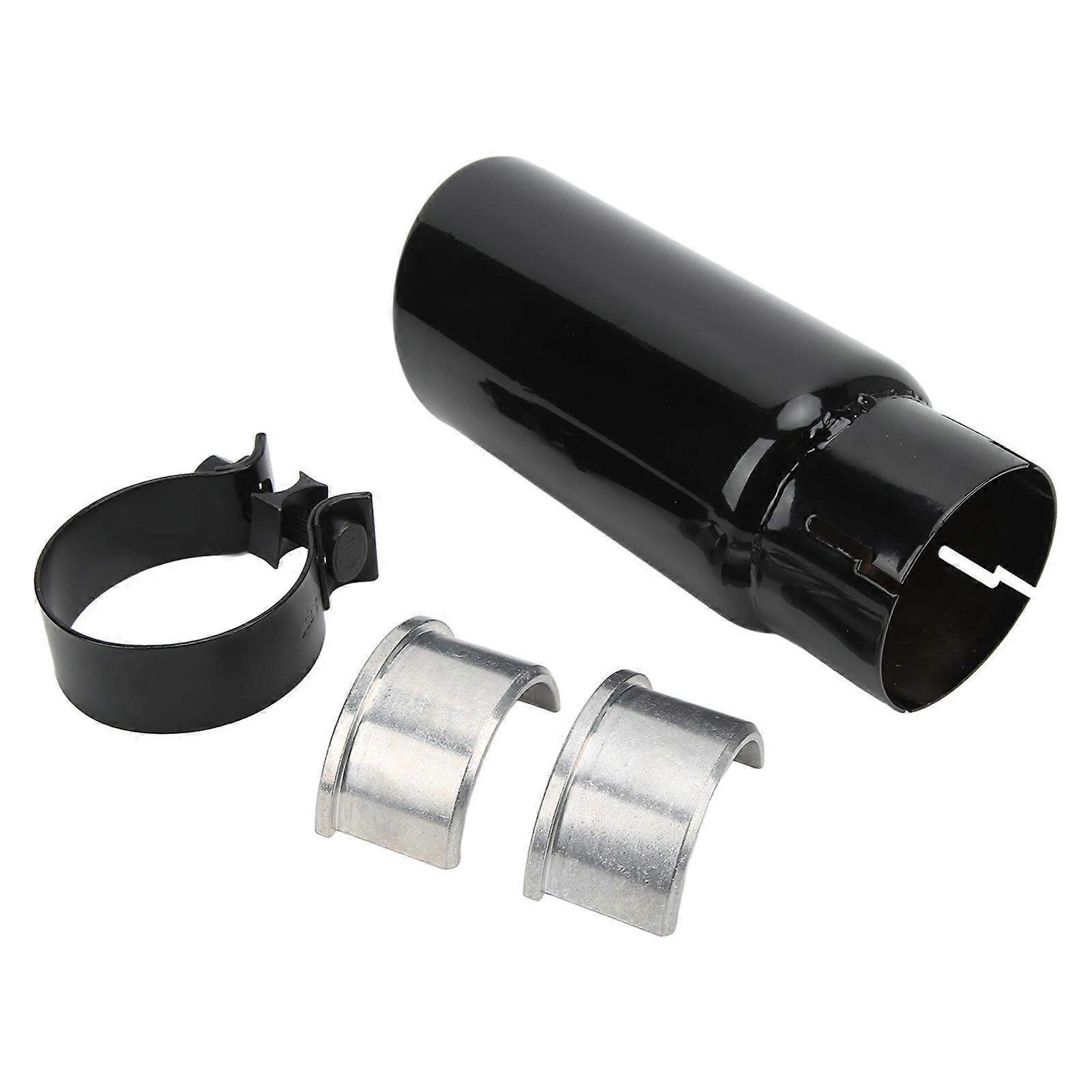 Metal Exhaust Muffler Tip with Clamp Expandable Inlet PT932?35180?02 Replacement for Tacoma 2005?2020 Black