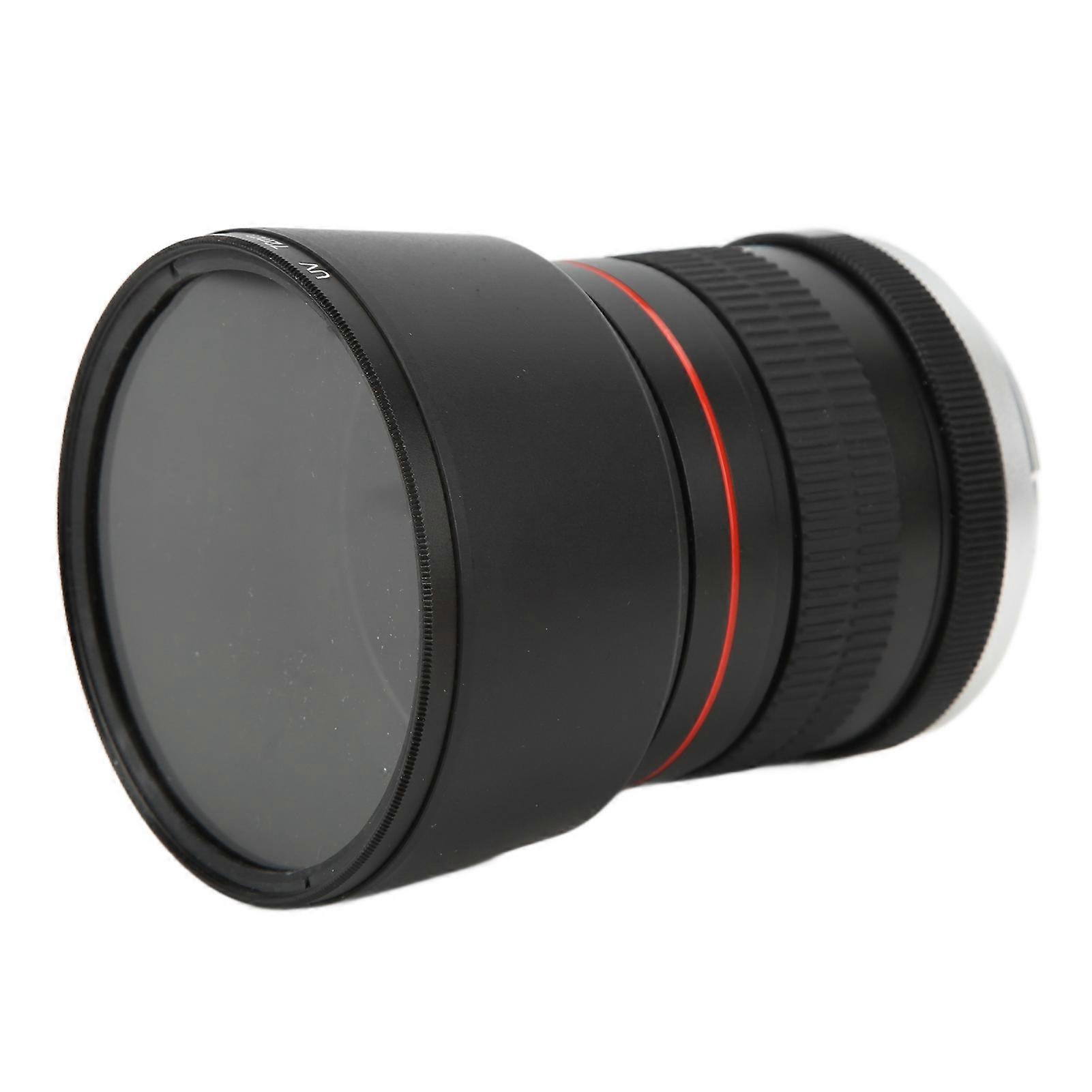 85mm F1.8 Large Aperture Camera Lens for Full Frame Portrait Photography