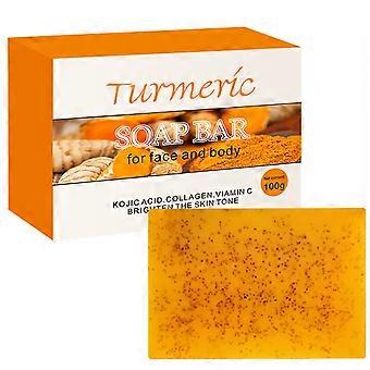 Sapone detergente alla curcuma Sapone detergente esfoliante naturale