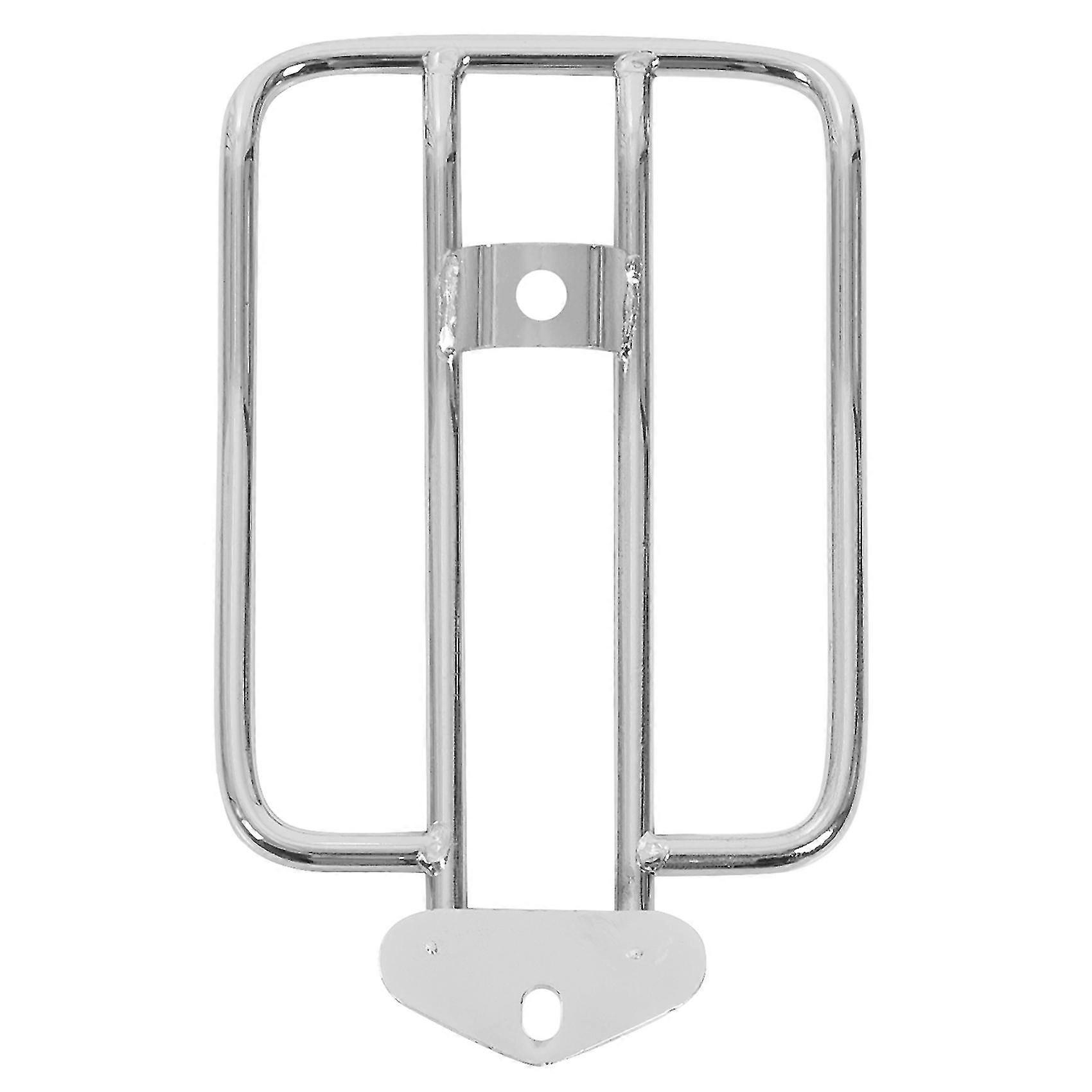 Motorcycle Rack Backrest Rear Fender (silver)