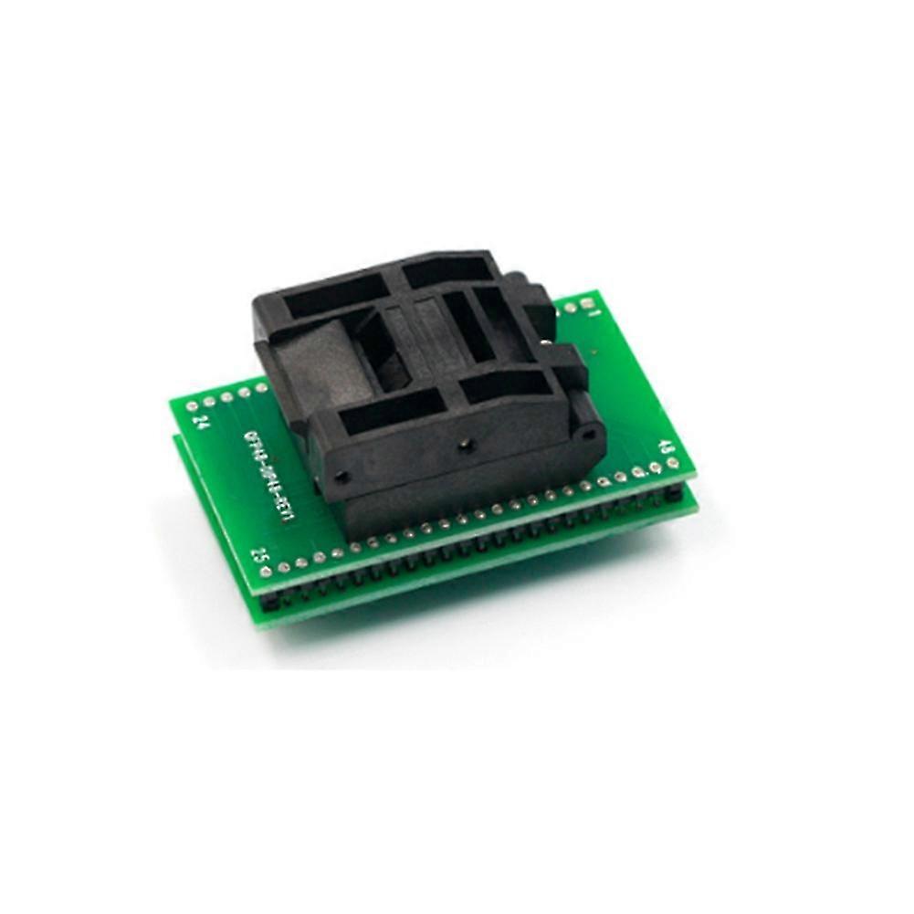 QFP48 to DIP48 IC Test Socket 0.5mm Picth LQFP48 to DIP48 Programming Adapter / TQFP48 to DIP48 Ada
