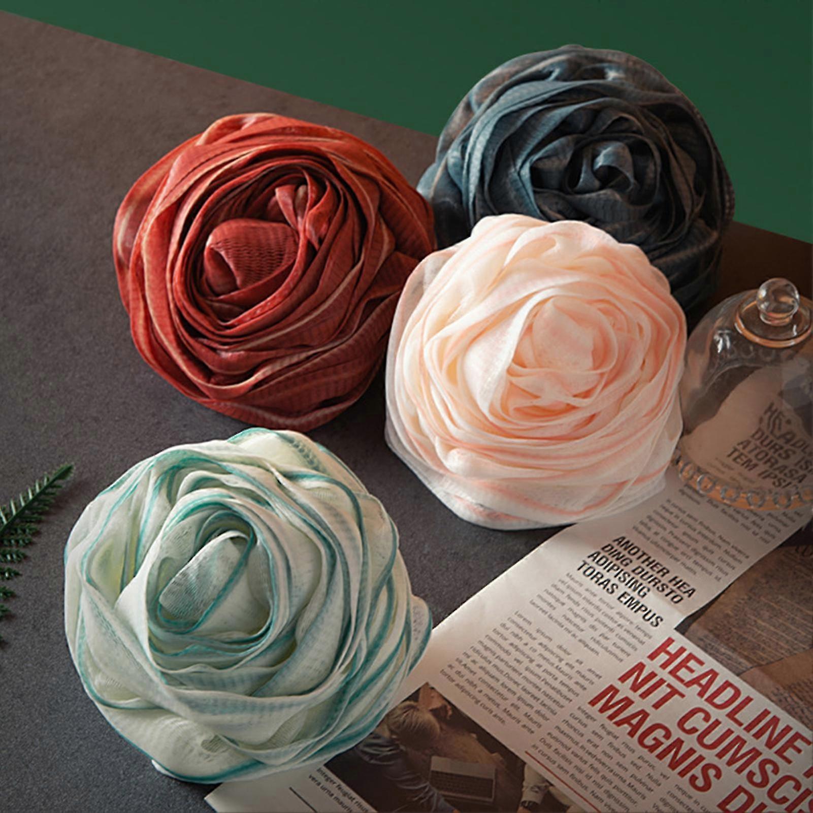 Bath Sponge Body Wash Puff Scrubber Body Cleaning Shower Ball For Men Women Children Kids