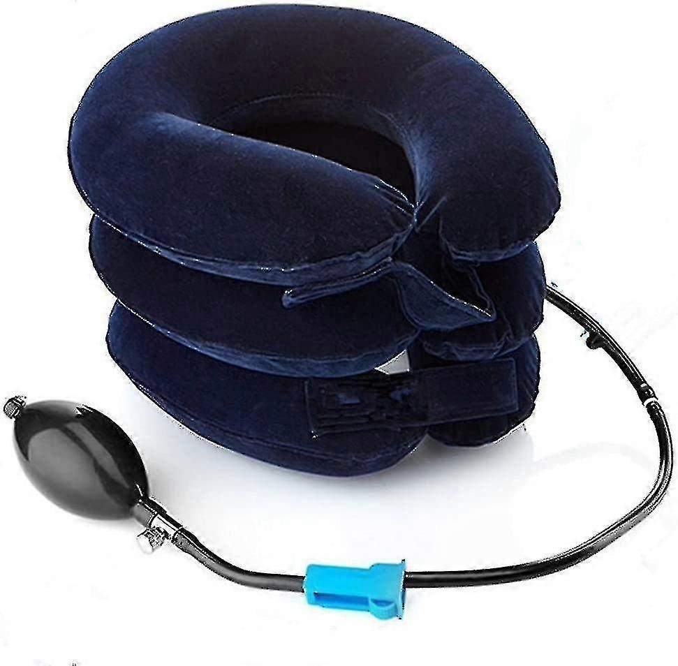 Cervical Neck Traction Device Fda Registered Inflatable & Adjustable Neck Pair