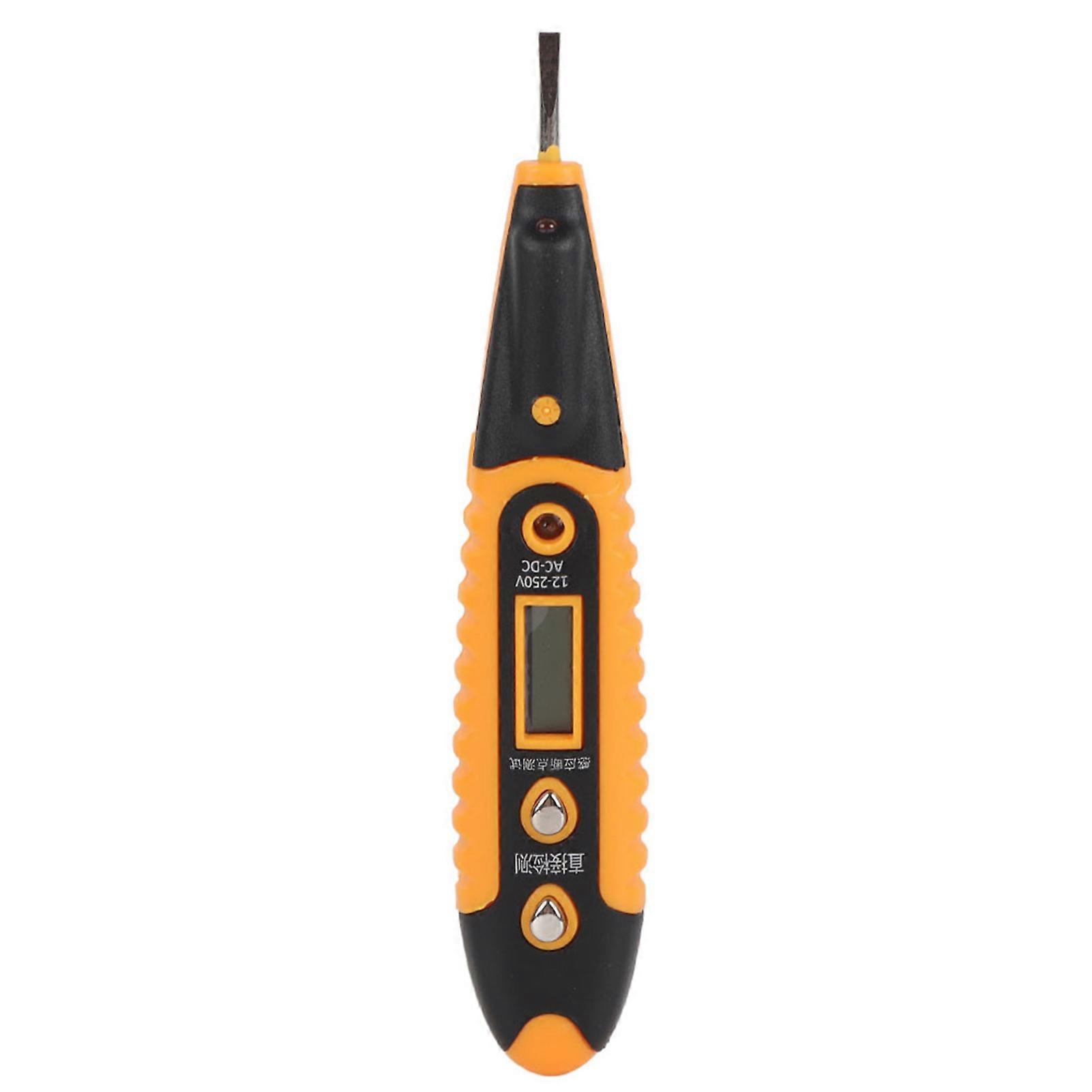 Multi Function Digital Display Voltage Tester Voltage Test Pen Pencil AC DC Detector with LED