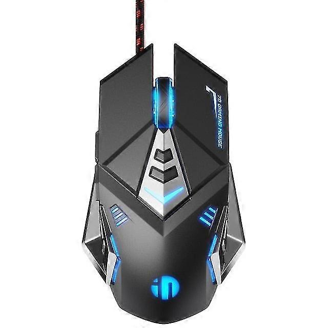 Gaming mouse wired usb ergonomic game mouse pink mute rgb gamer 7 buttons mice optical office computer mouse for desktop laptop