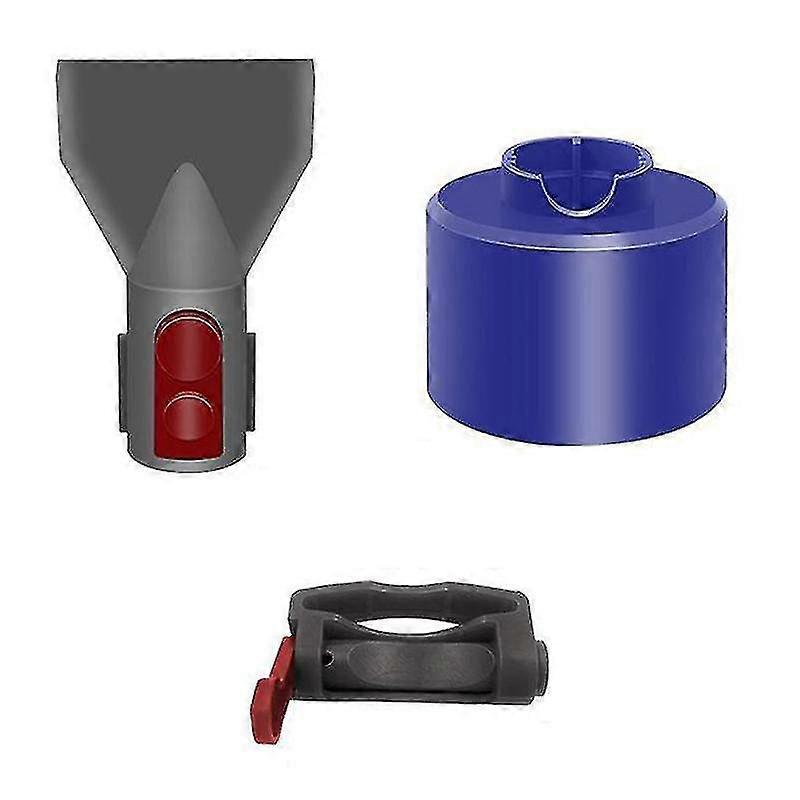 3pcs For Dyson V7 V8 V10 V11 Slot Brush Tip Switch Lock Suction Head