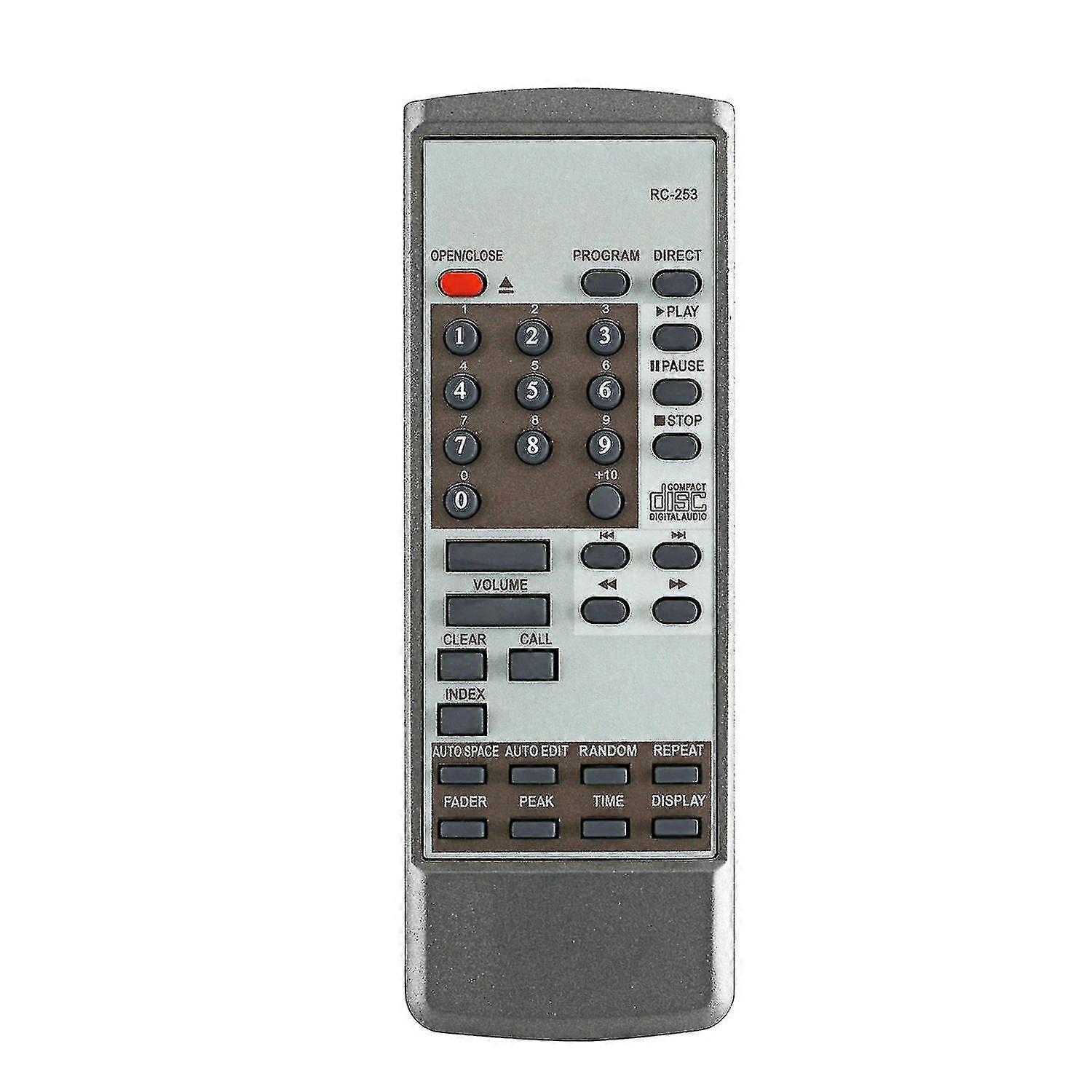 hmwy-new remote control rc-253 for denon dvd player controller dcd2800 1015 cd dcd7.5 s dcd790