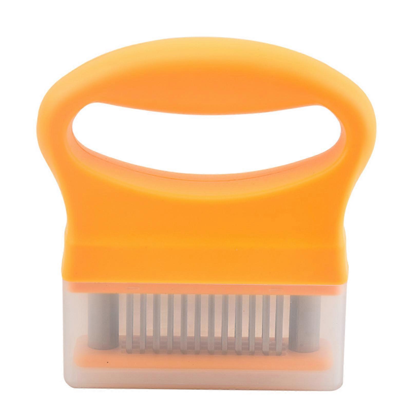 Meat Tenderizer with 48 Stainless Steel Ultra Sharp Needle Blades Rust-Free Kitchen Cooking Tool for Tenderizing Beef Pork Turkey Fish Cooking Essenti