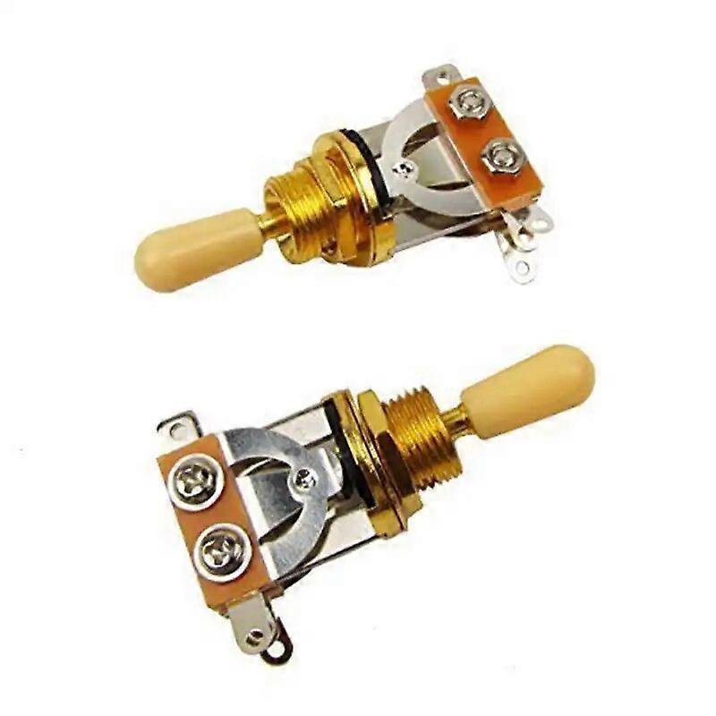 Metrischer 3-Wege-Kurz-gerader Gitarren-Pickup-Wahlschalter-Kippschalter-Knopf für Gibson Epiphone LP Les Paul E-Gitarrenteile (Packung