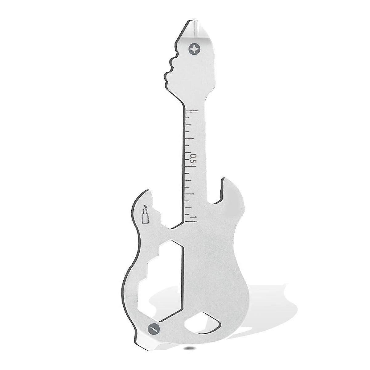 12 in 1 Keychain Multi-Tool, Mini Gear Bottle Opener Screwdriver for Camping Survival