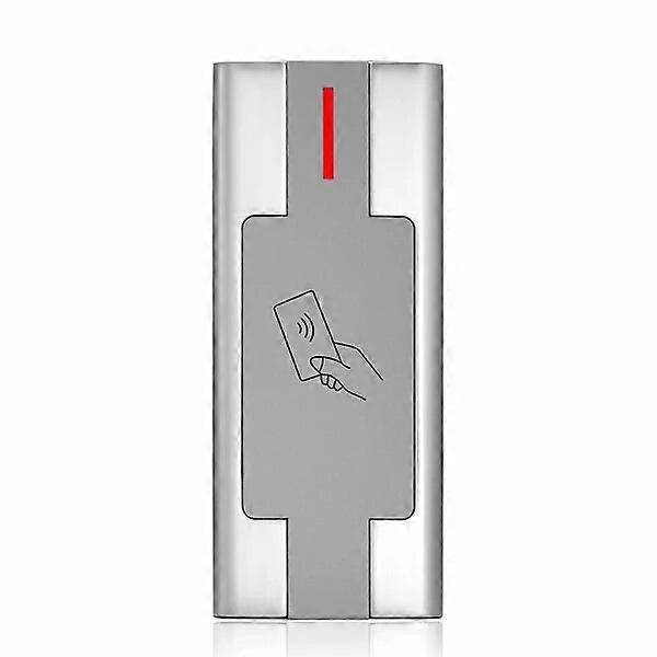 Metal RFID Access Control Reader 13.56MHz Smart card reader waterproof IP67 with Wiegand 26/34 Door Access Control System Kit