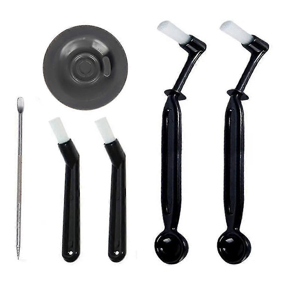 Coffee Machine Cleaning Set, Coffee Machine Brush With Spoon