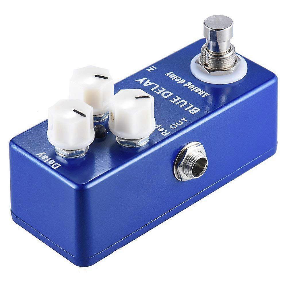 Mosky Deep Blue Delay Mini Guitar Effect Pedal True Bypass