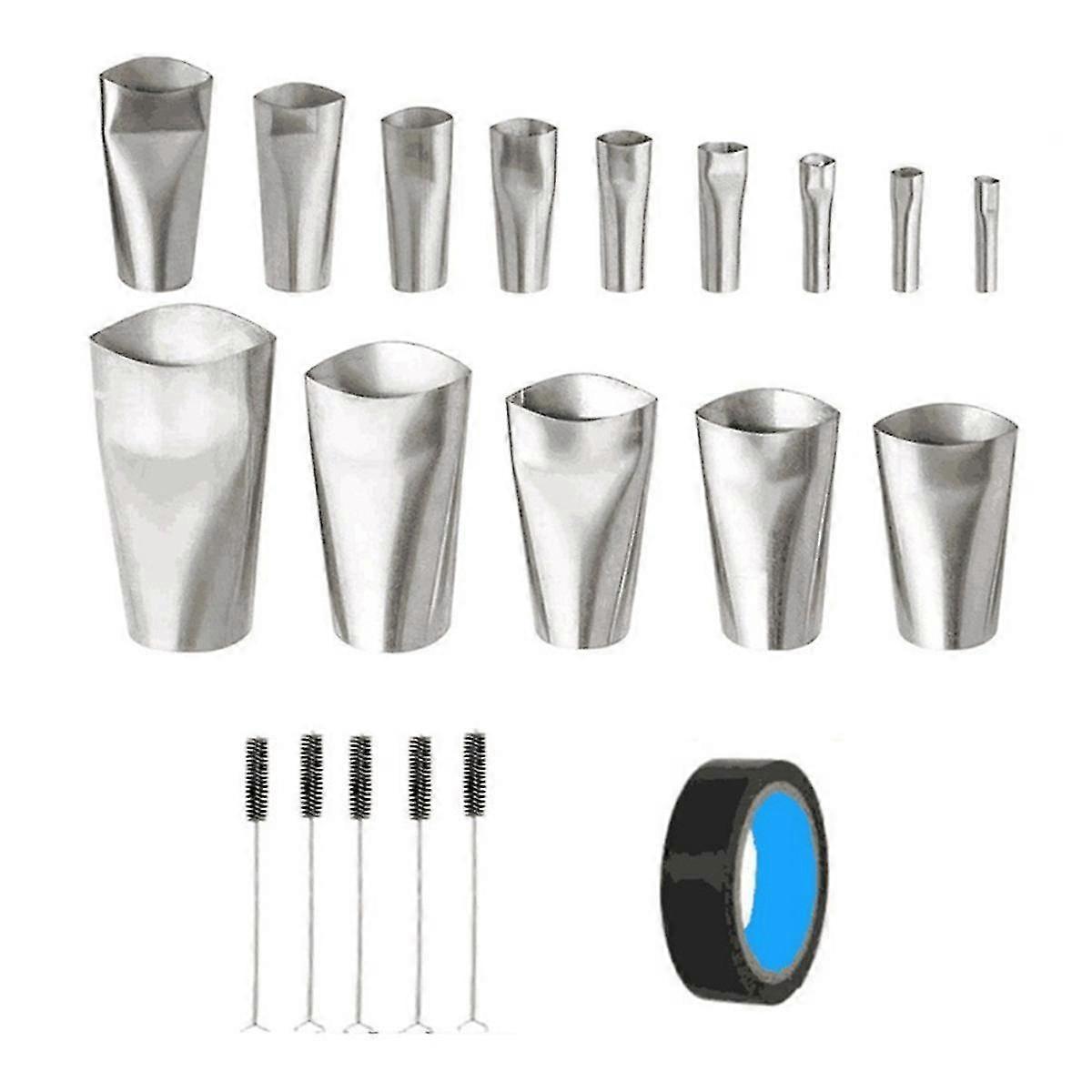 20 Pieces Of Sealant Nozzle Set Kitchen Bathroom Window Sealant Finishing Tool Can Be Reused.