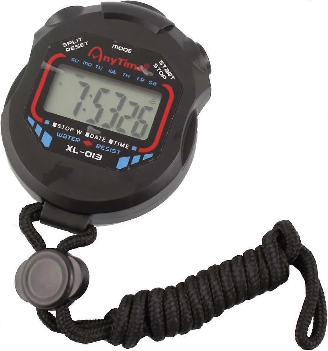 Waterproof electronic sports stopwatch timer