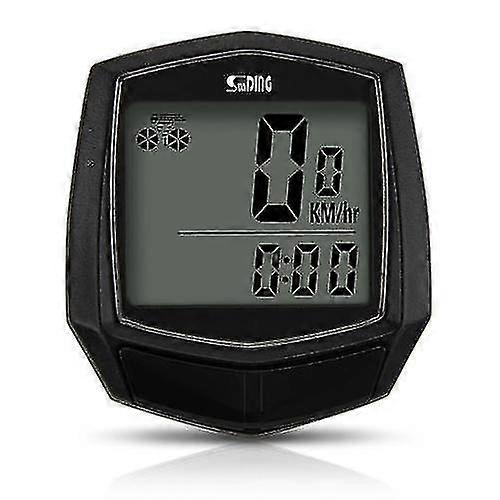 Cycling Computer Wired Type Bike Computer Rainproof LCD Screen Bicycle Computer