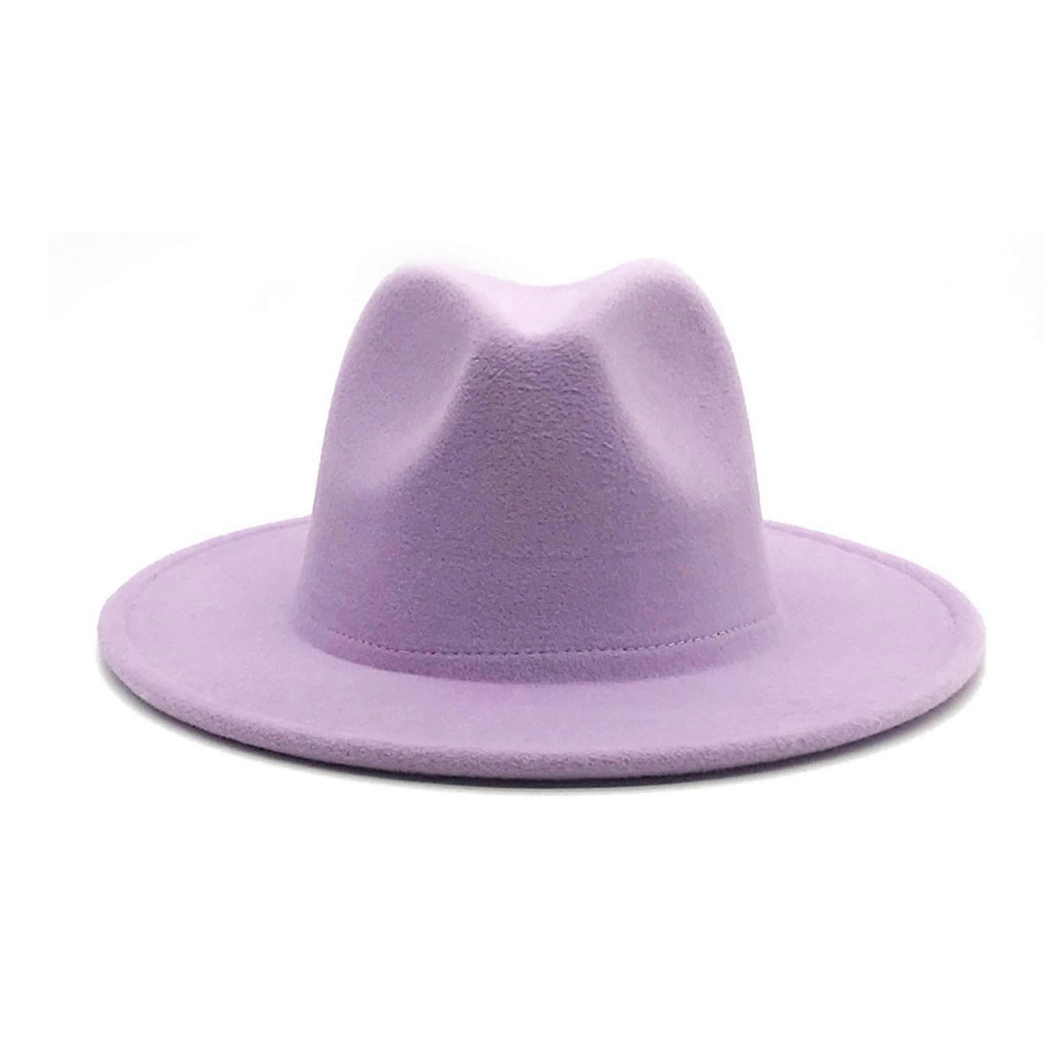 Purple top hat, denim top hat