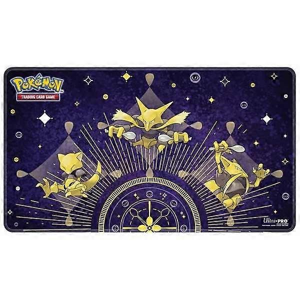 Pokemon Abra Evolutions White Stitched Playmat