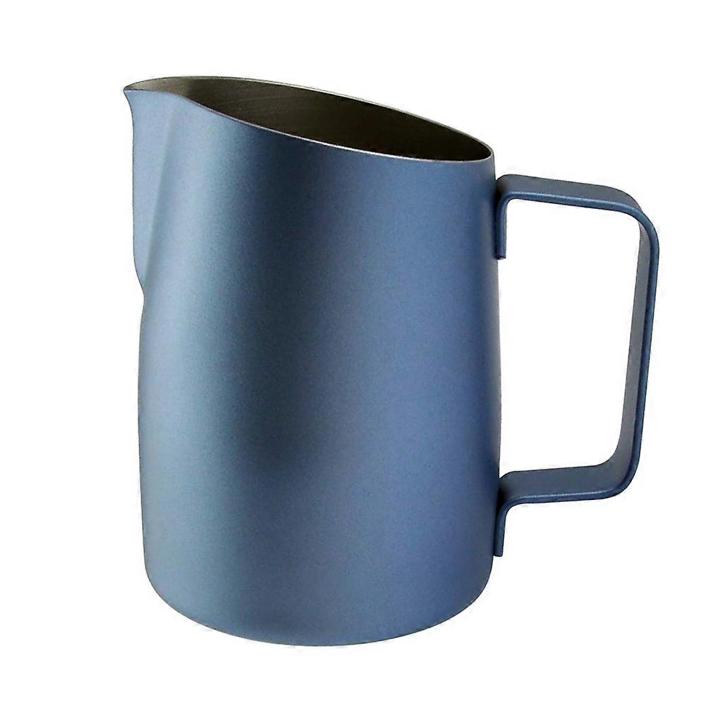 Espresso Milk Frothing Pitcher Stainless Latte Art Coffee Jug 420ml Gray