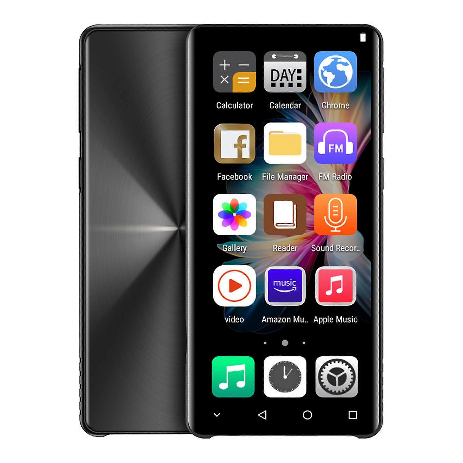 4" Android WiFi Bluetooth MP3/MP4 Player, 16GB, HD Screen, 24h Playtime