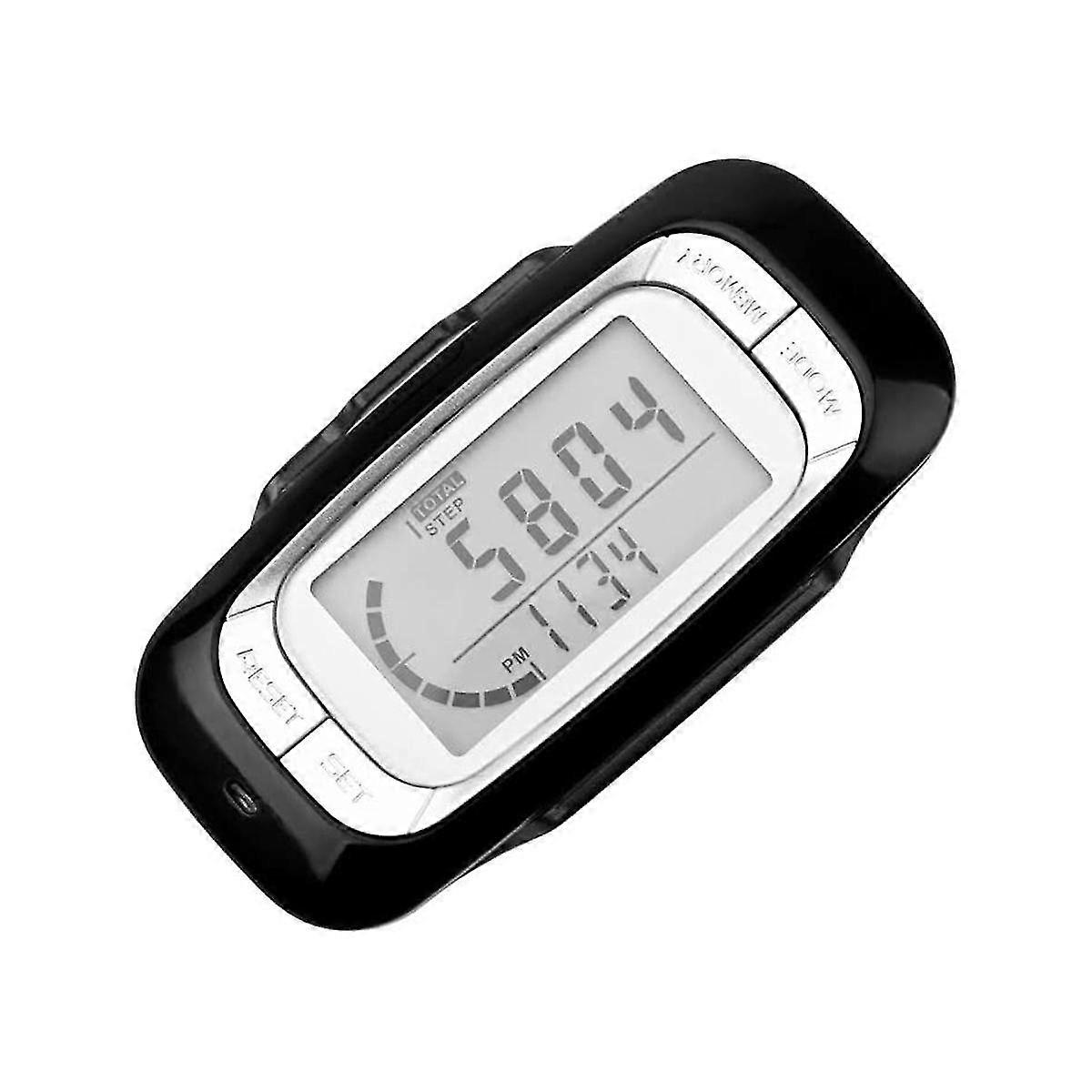 Pedometer For Walking,screen Pedometer With Clip And Lanyard Simple Walking Step Counter Accurate 3
