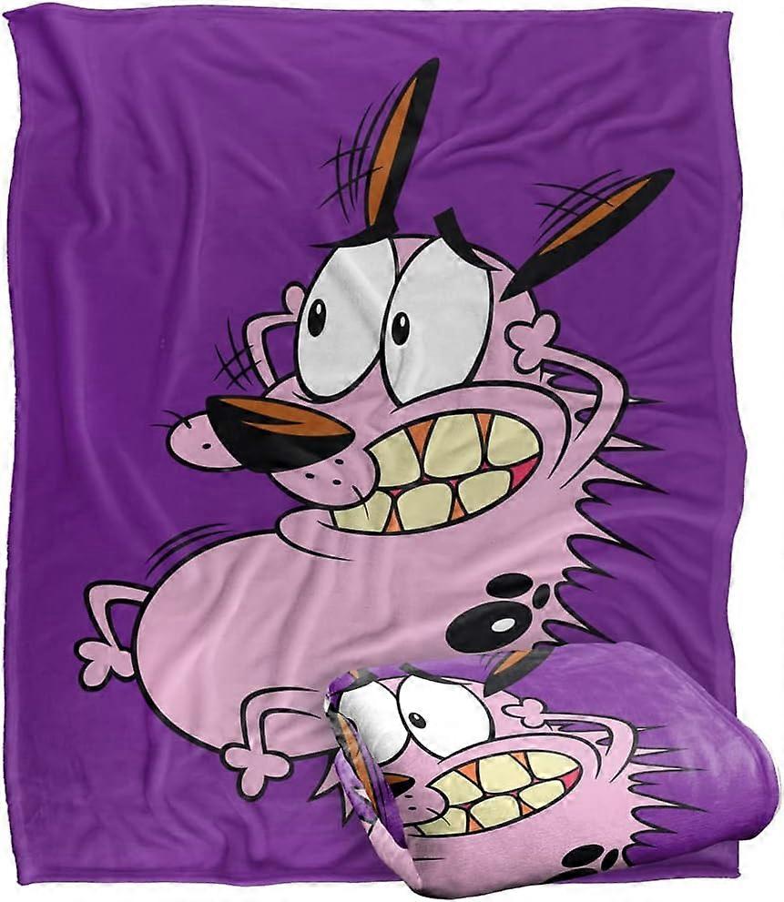 Cobertor para Cão Courage The Cowardly, Capa da Temporada 3 Toque Sedoso Cobertor Super Macio