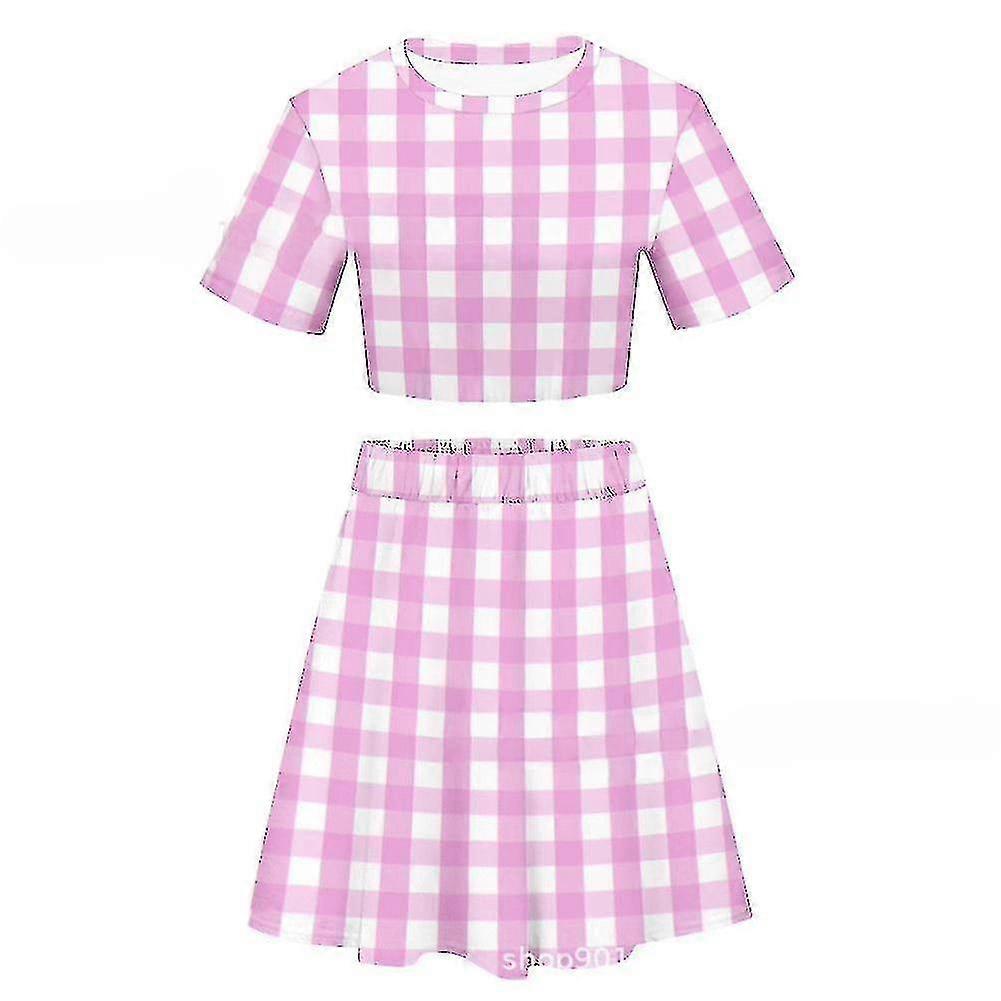 Mädchen Kleid Zweiteilig