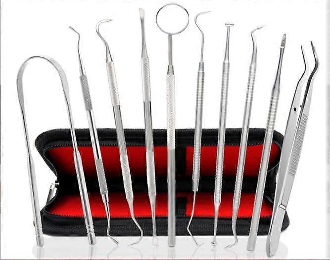 Dental Tools Kit - Professional Plaque Remover Teeth Cleaning Set