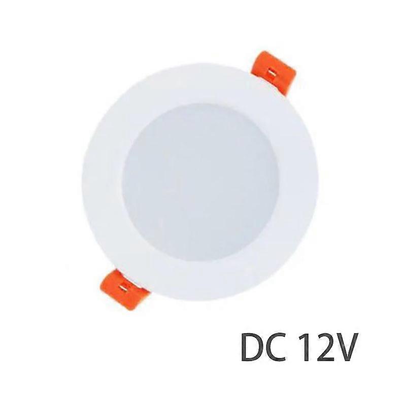 DC 12V LED downlight 3W 5W 7W 9W 12W embedded LED ceiling lamp spotlight ultra-thin downlight circular decorative lighting